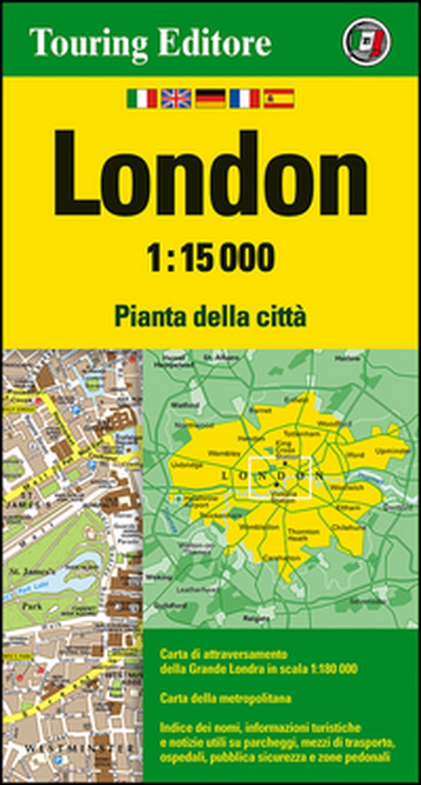 London 1:15.000. Pianta della città - Librerie.coop London 1:15.000. Pianta della città - Librerie.coop