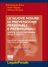 Le nuove misure di prevenzione personali e patrimoniali - Librerie.coop