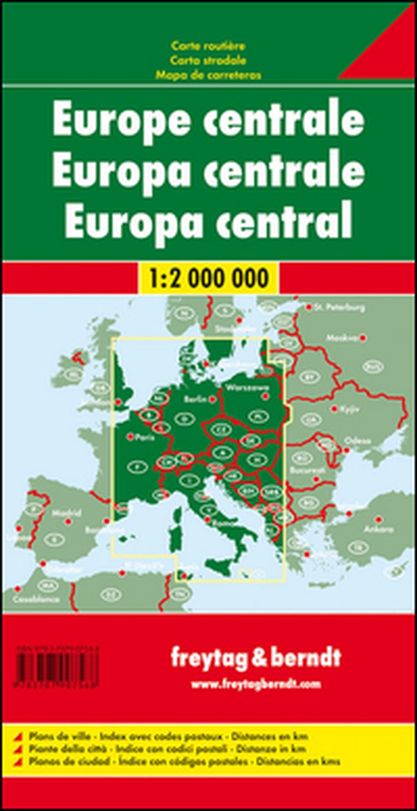 Europa centrale 1:2.000.000 - Librerie.coop Europa centrale 1:2.000.000 - Librerie.coop