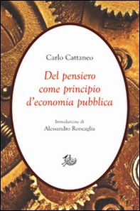 Del pensiero come principio d'economia pubblica - Librerie.coop