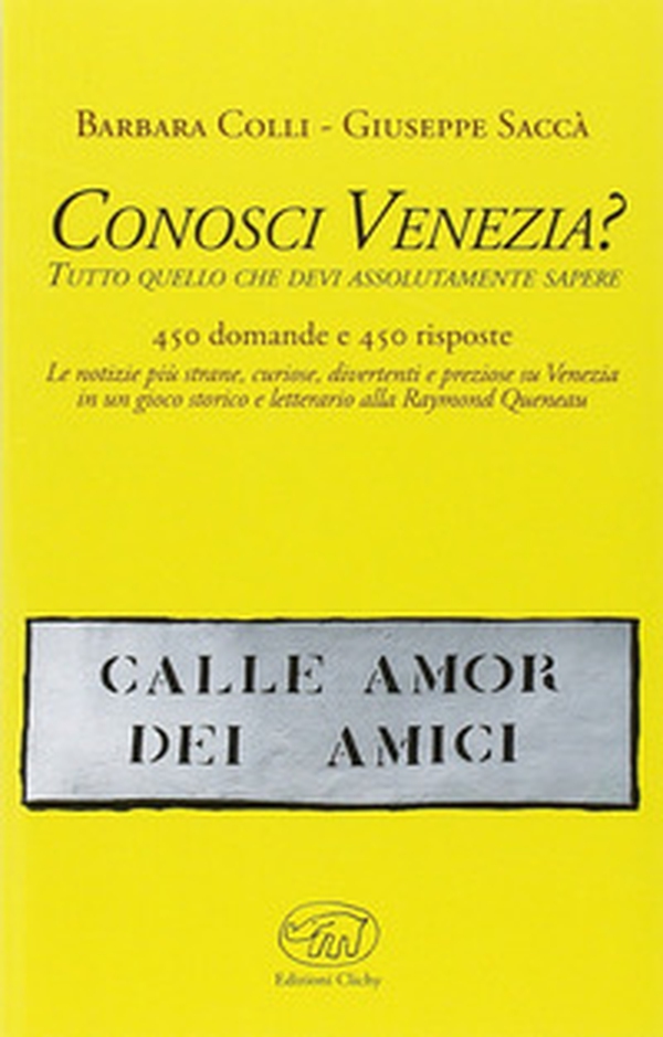 Conosci Venezia? - Librerie.coop Conosci Venezia? - Librerie.coop