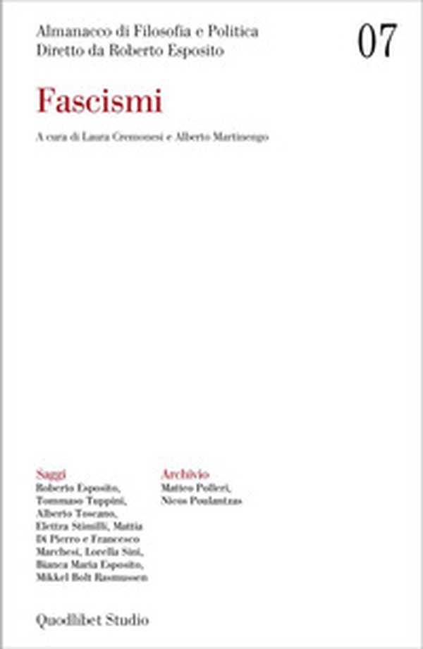 Almanacco di filosofia e politica - Vol. 7 - Librerie.coop