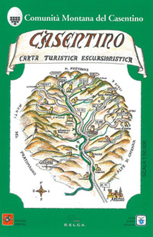 Casentino. Carta turistica-escursionistica 1:50.000 - Librerie.coop Casentino. Carta turistica-escursionistica 1:50.000 - Librerie.coop