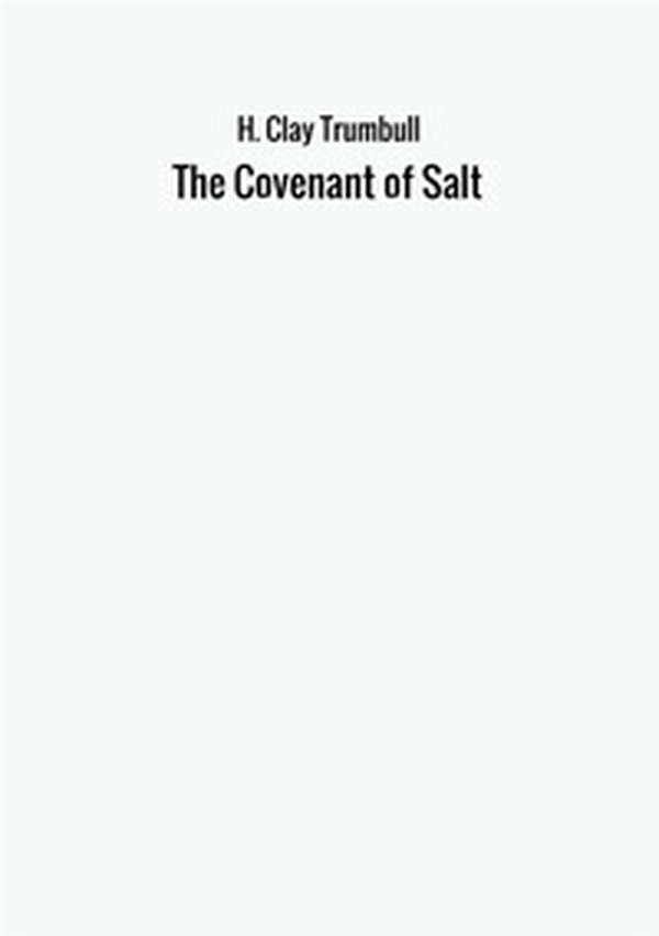 The covenant of salt - Librerie.coop The covenant of salt - Librerie.coop