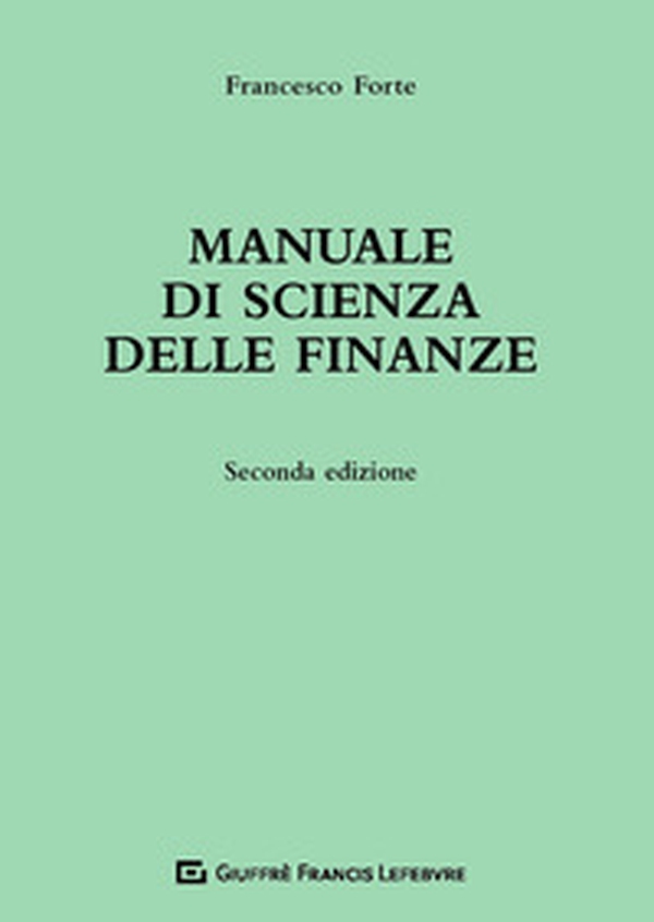 Manuale di scienza delle finanze - Librerie.coop