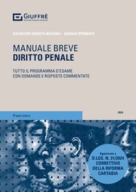 Diritto penale. Manuale breve - Librerie.coop