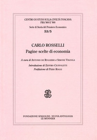 Carlo Rosselli. Pagine scelte di economia - Librerie.coop
