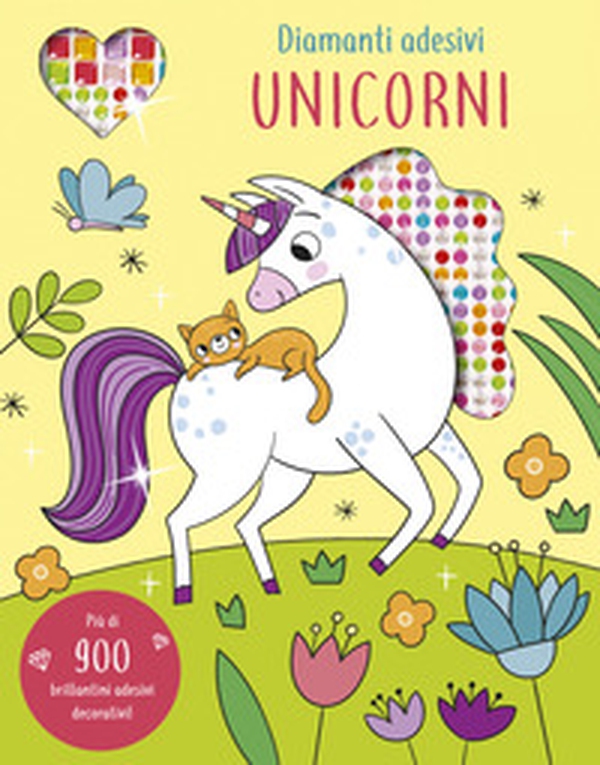 Unicorni. Diamanti adesivi - Librerie.coop