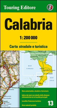 Calabria 1:200.000. Carta stradale e turistica - Librerie.coop