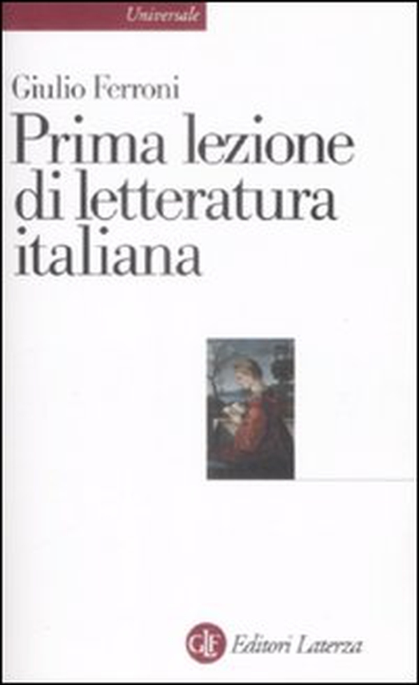 Prima lezione di letteratura italiana - Librerie.coop Prima lezione di letteratura italiana - Librerie.coop
