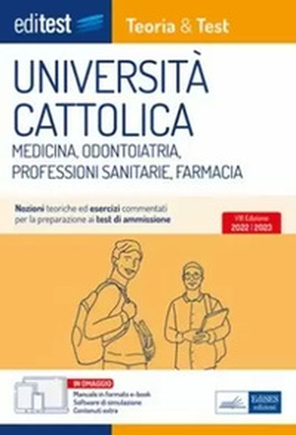 Test Università Cattolica 2022. Manuale teoria - Librerie.coop Test Università Cattolica 2022. Manuale teoria - Librerie.coop