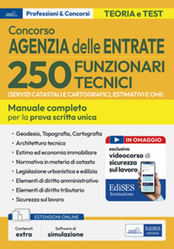 Concorso 250 funzionari tecnici Agenzia delle Entrate - Librerie.coop Concorso 250 funzionari tecnici Agenzia delle Entrate - Librerie.coop
