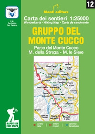 Gruppo del Monte Cucco. Parco del Monte Cucco, M. della Strega, M. le Siere. Carta dei sentieri 1:25000. Ediz. italiana, inglese, francese e tedesca - Librerie.coop