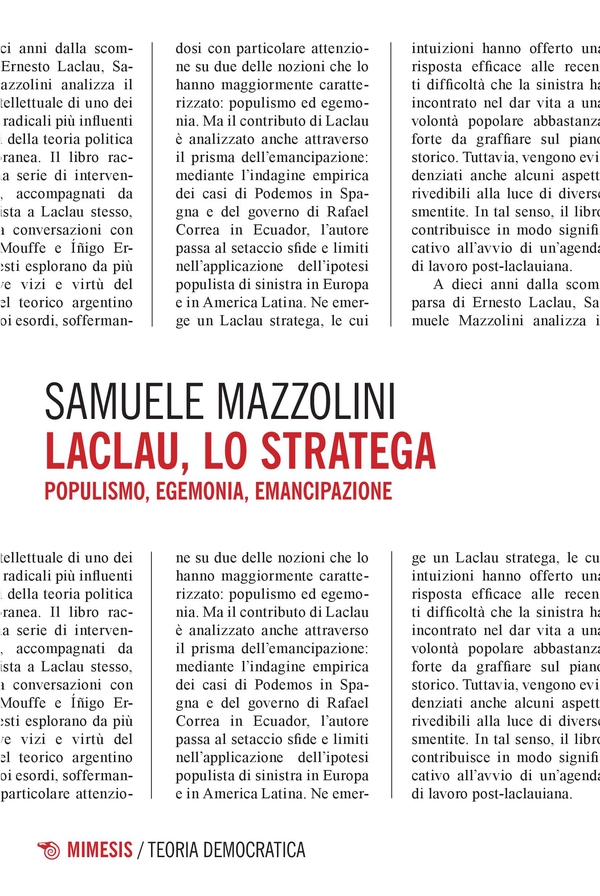 Laclau, lo stratega - Librerie.coop Laclau, lo stratega - Librerie.coop