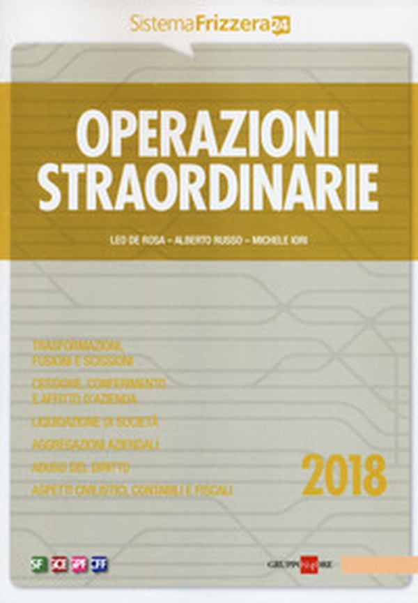 Operazioni straordinarie 2018 - Librerie.coop Operazioni straordinarie 2018 - Librerie.coop