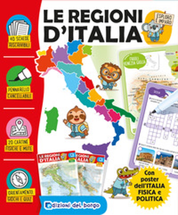 Le regioni d'Italia. Esploro e imparo - Librerie.coop Le regioni d'Italia. Esploro e imparo - Librerie.coop