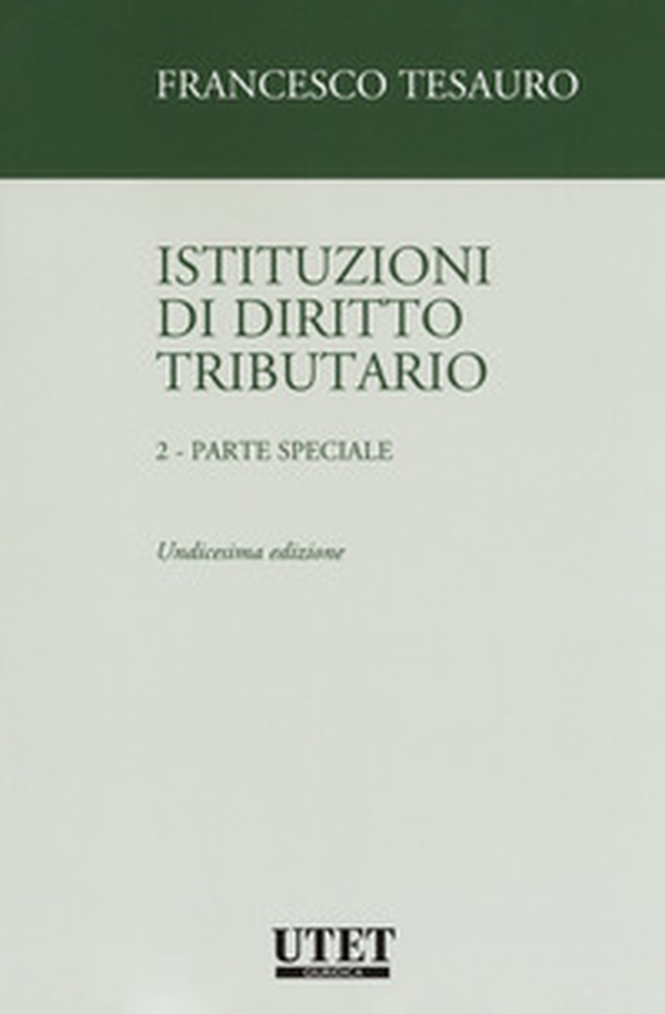 Istituzioni di diritto tributario - Vol. 2 - Librerie.coop Istituzioni di diritto tributario - Vol. 2 - Librerie.coop