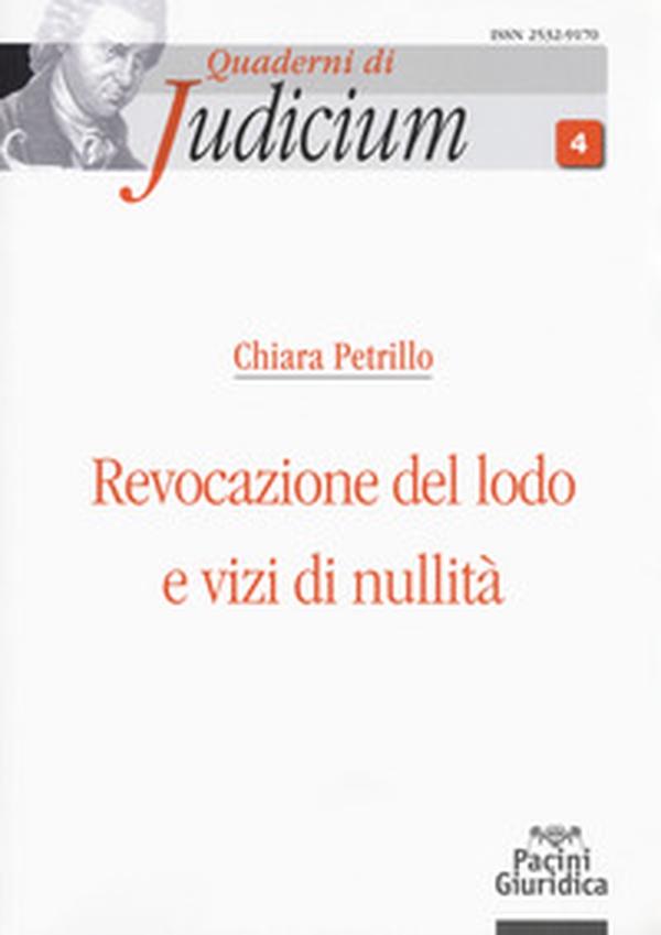 Revocazione del lodo e vizi di nullità - Librerie.coop Revocazione del lodo e vizi di nullità - Librerie.coop