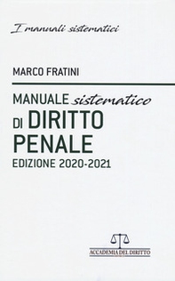 Manuale sistematico di diritto penale - Librerie.coop