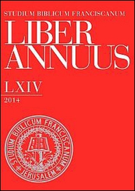 Liber annuus 2014. Ediz. italiana, inglese e tedesca - Librerie.coop