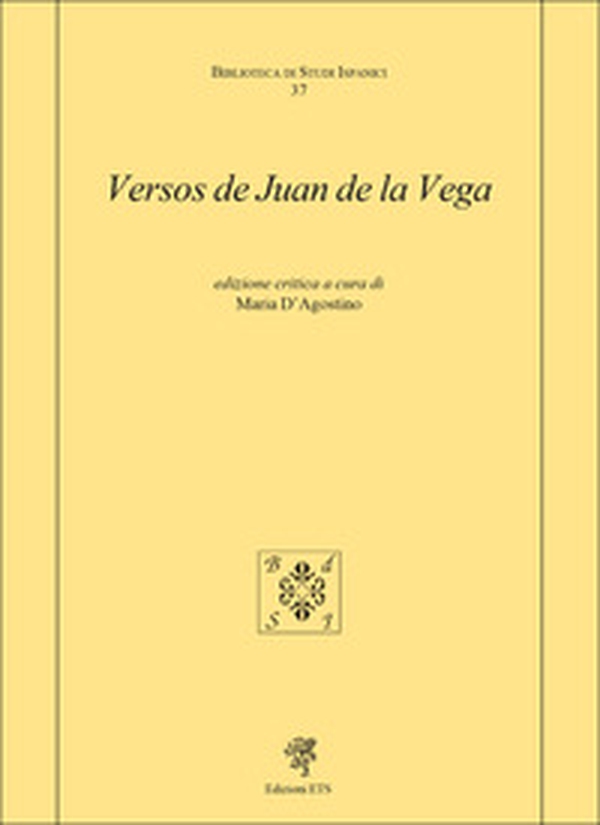 Versos de Juan de la Vega - Librerie.coop Versos de Juan de la Vega - Librerie.coop