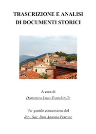 Trascrizione e analisi di documenti storici - Librerie.coop