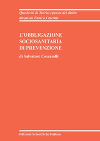 L'obbligazione sociosanitaria di prevenzione - Librerie.coop