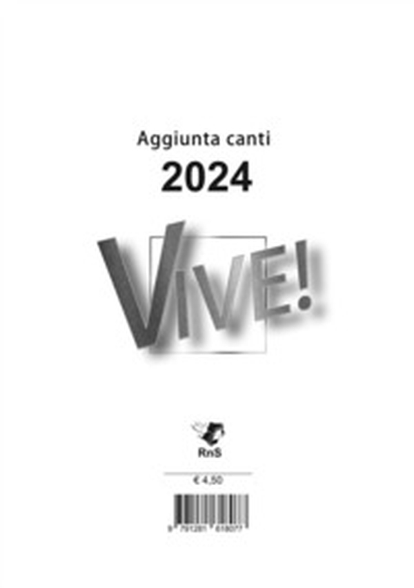 Vive! Aggiunta canti 2024 - Librerie.coop Vive! Aggiunta canti 2024 - Librerie.coop