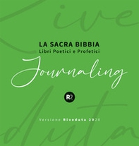 La sacra Bibbia. Libri poetici e profetici. Journaling - Librerie.coop