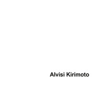 Alvisi Kirimoto. Ediz. inglese - Librerie.coop