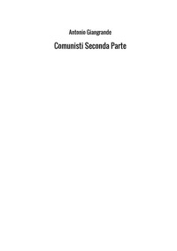 Comunisti - Librerie.coop Comunisti - Librerie.coop