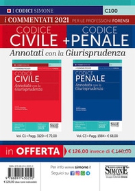 Kit Codice civile+Codice penale. Annotati con la giurisprudenza - Librerie.coop