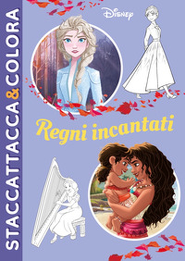 Regni incantati. Disney. Staccattacca&colora. Con adesivi - Librerie.coop Regni incantati. Disney. Staccattacca&colora. Con adesivi - Librerie.coop