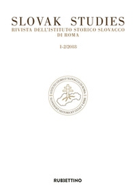 Slovak studies. Rivista dell'Istituto Storico Slovacco di Roma - Vol. 1-2 - Librerie.coop