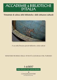 Accademie & biblioteche d'Italia - Vol. 1-4 - Librerie.coop