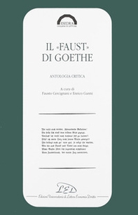 Il faust di Goethe. Antologia critica - Librerie.coop