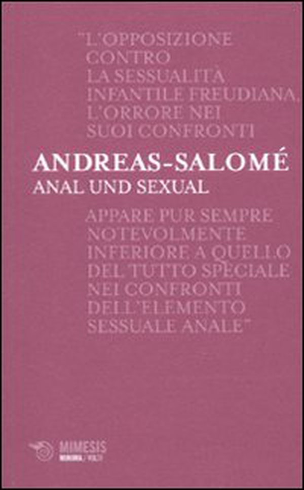 Anal und sexual. Ediz. italiana - Librerie.coop Anal und sexual. Ediz. italiana - Librerie.coop