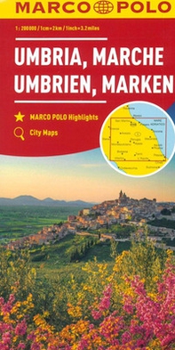 Umbria e Marche 1:200.000 - Librerie.coop