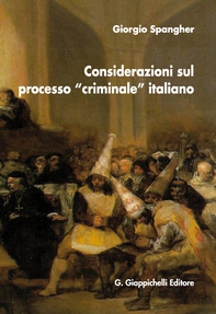 Considerazioni sul processo 'criminale' italiano - Librerie.coop Considerazioni sul processo 'criminale' italiano - Librerie.coop