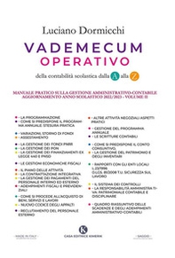 Vademecum operativo della contabilità scolastica dalla A alla Z - Librerie.coop Vademecum operativo della contabilità scolastica dalla A alla Z - Librerie.coop