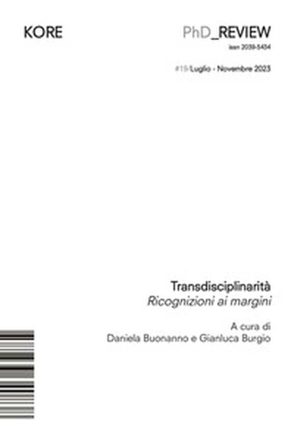 PhD_Kore review - Vol. 19 - Librerie.coop PhD_Kore review - Vol. 19 - Librerie.coop