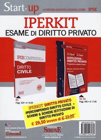 Iperkit esame di diritto privato. Ipercompendio diritto civile-Schemi & schede di istituzioni di diritto privato - Librerie.coop