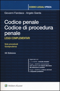 Codice penale. Codice di procedura penale. Leggi complementari - Librerie.coop Codice penale. Codice di procedura penale. Leggi complementari - Librerie.coop