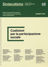 Sindacalismo. Rivista di studi sull'innovazione e sulla rappresentanza del lavoro nella società globale - Librerie.coop