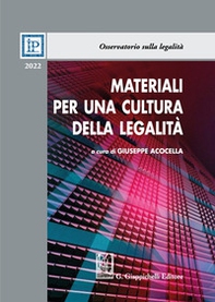 Materiali per una cultura della legalità 2022 - Librerie.coop