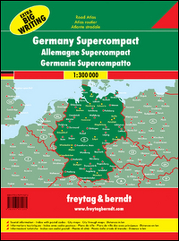 Germany supercompact 1:300.000 - Librerie.coop Germany supercompact 1:300.000 - Librerie.coop