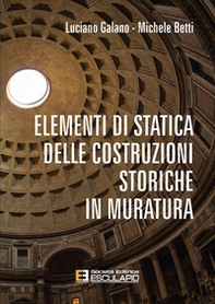 Elementi di statica delle costruzioni storiche in muratura - Librerie.coop