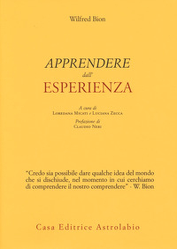 Apprendere dall'esperienza - Librerie.coop Apprendere dall'esperienza - Librerie.coop
