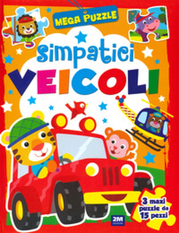 Simpatici veicoli. Mega puzzle - Librerie.coop Simpatici veicoli. Mega puzzle - Librerie.coop