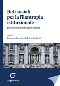 Reti sociali per la filantropia istituzionale - e-Book - Librerie.coop